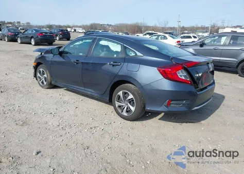 2020 Honda Civic Lx from USA, damaged, VIN 2HGFC2F61LH570034